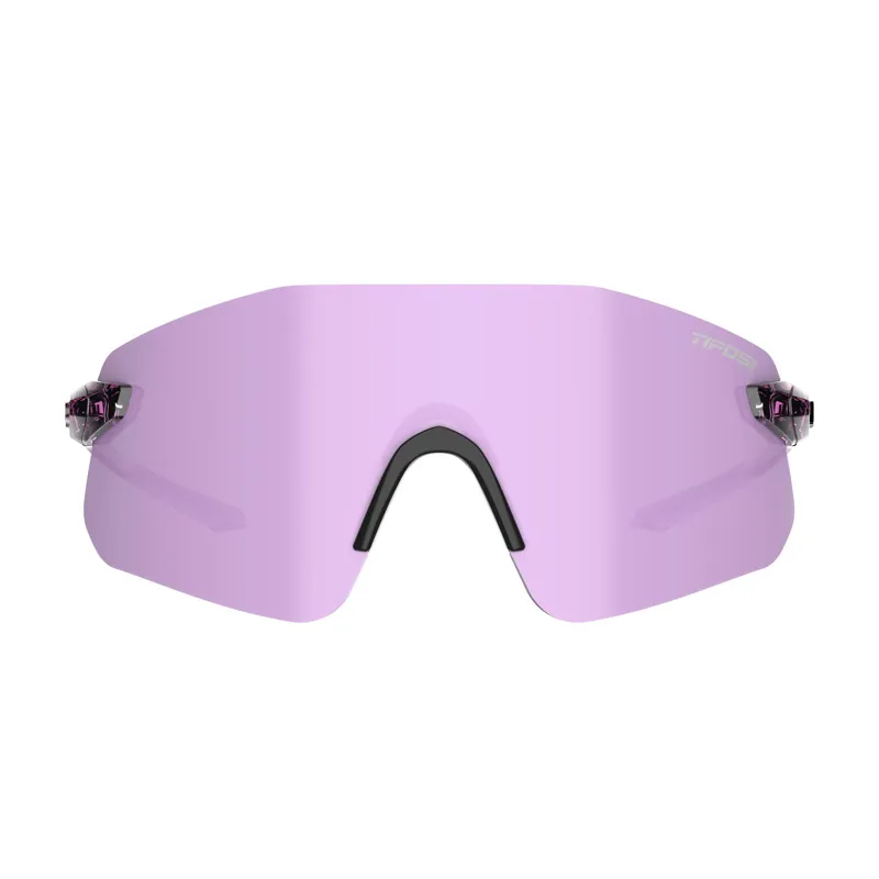 Tifosi Vogel SL Single Lens Sunglasses - Crystal Purple/ Violet Mirror-2