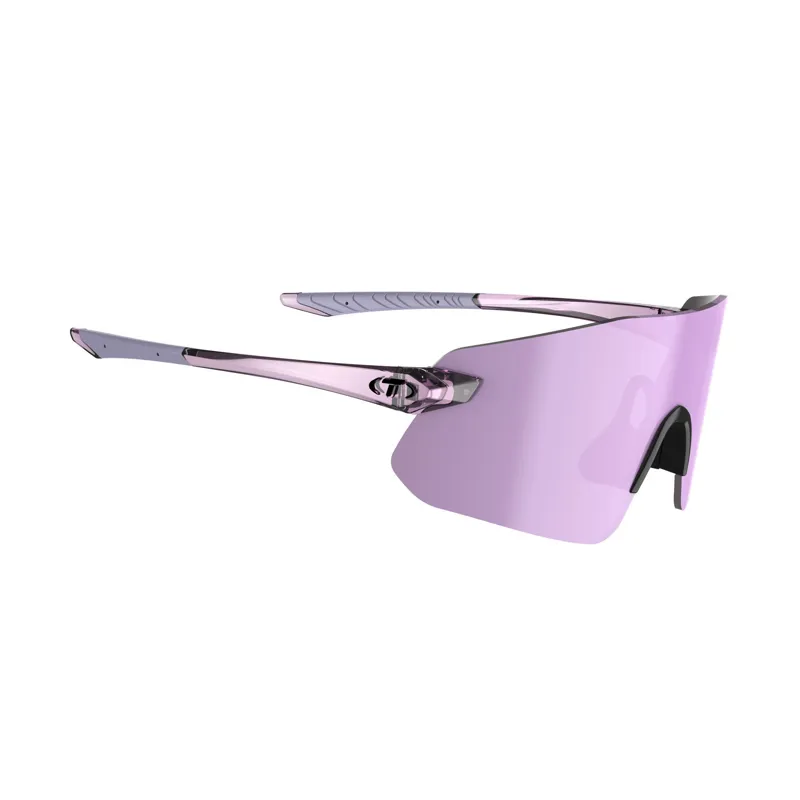 Tifosi Vogel SL Single Lens Sunglasses - Crystal Purple/ Violet Mirror-3