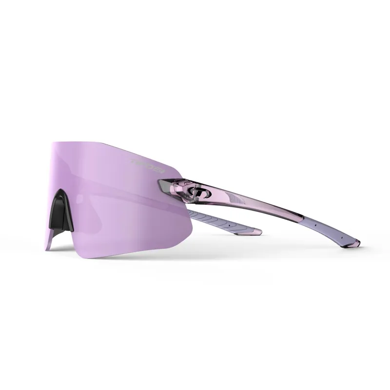 Tifosi Vogel SL Single Lens Sunglasses - Crystal Purple/ Violet Mirror-4