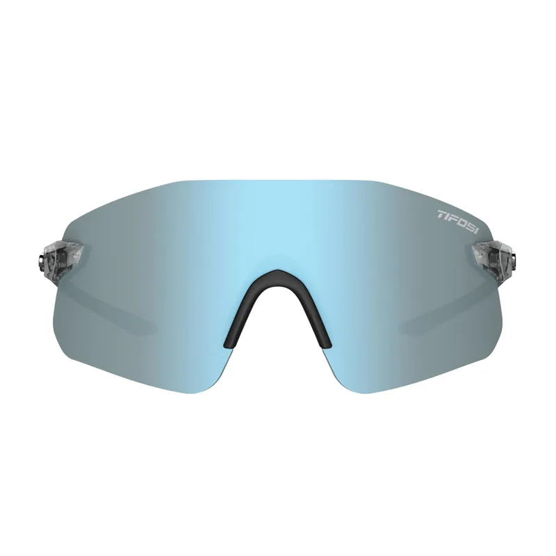 Tifosi Vogel SL Single Lens Sunglasses - Crystal Smoke/ Bright Blue-1