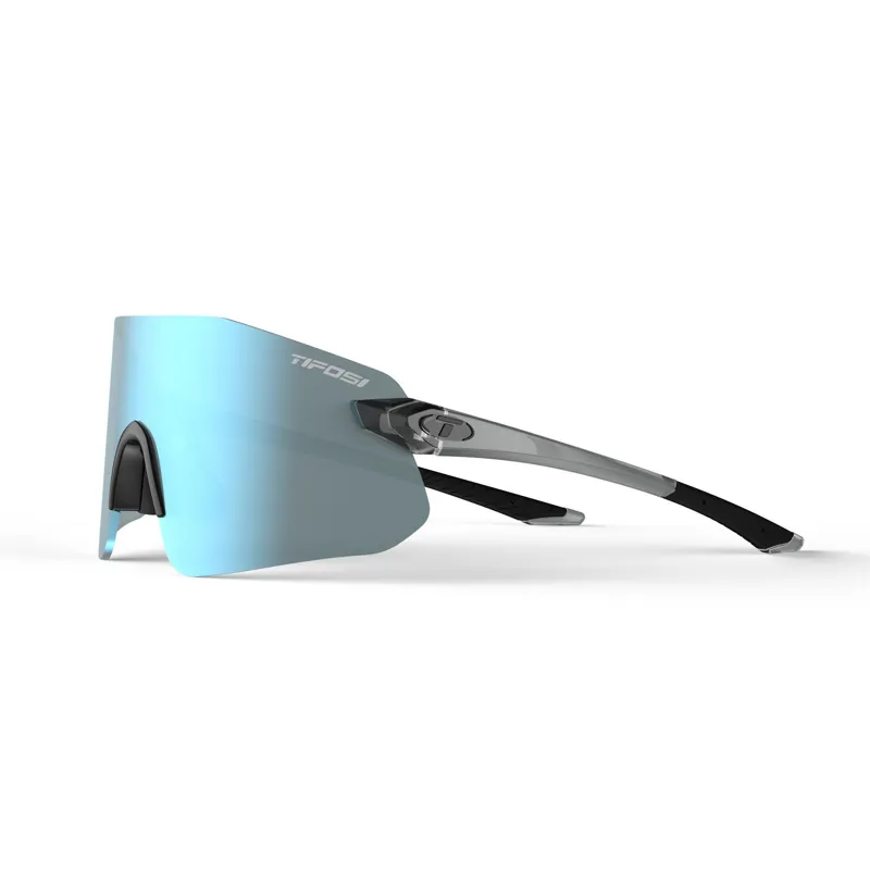 Tifosi Vogel SL Single Lens Sunglasses - Crystal Smoke/ Bright Blue-3