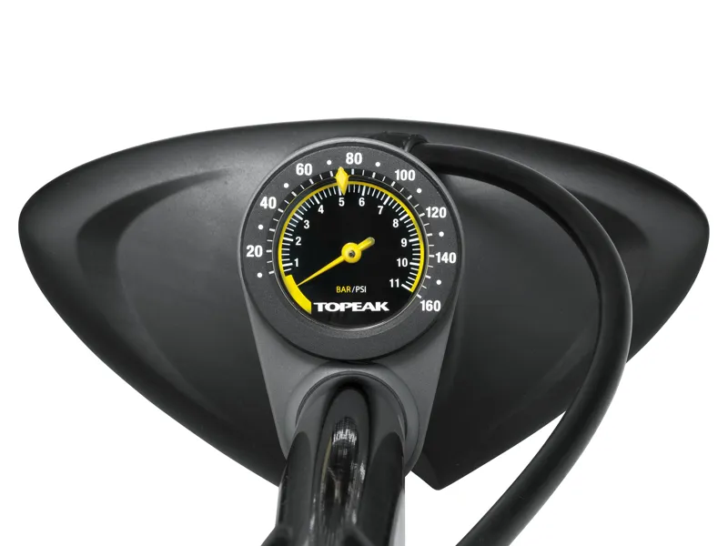 Topeak JoeBlow Max HP Track Pump - Black-1