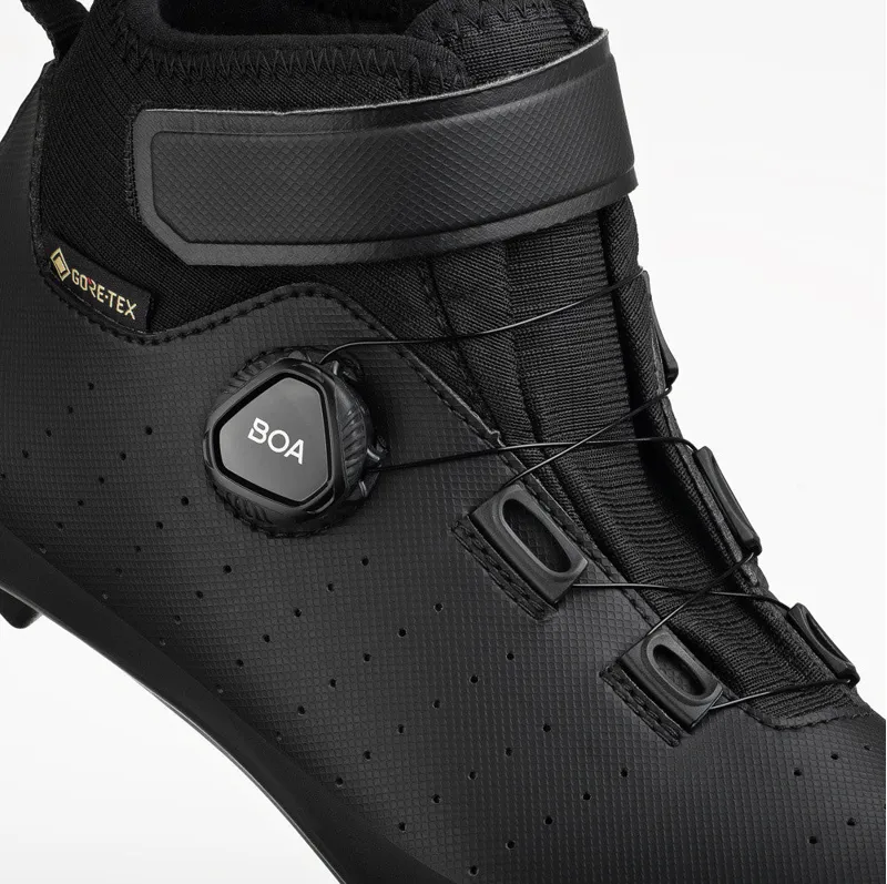 Fizik Tempo Artica R5 GTX Clipless Waterproof Road Boots - Black-7
