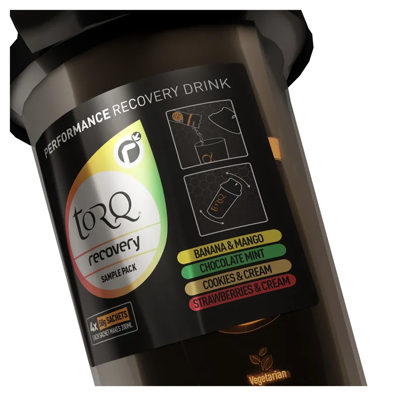 Torq Recovery Four Flavour Mixer Bottle Multi Pack