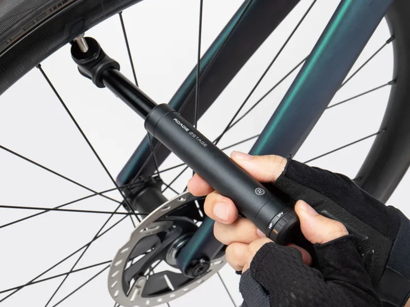 Topeak Roadie Bike 2stage Mini Pump - Black-1