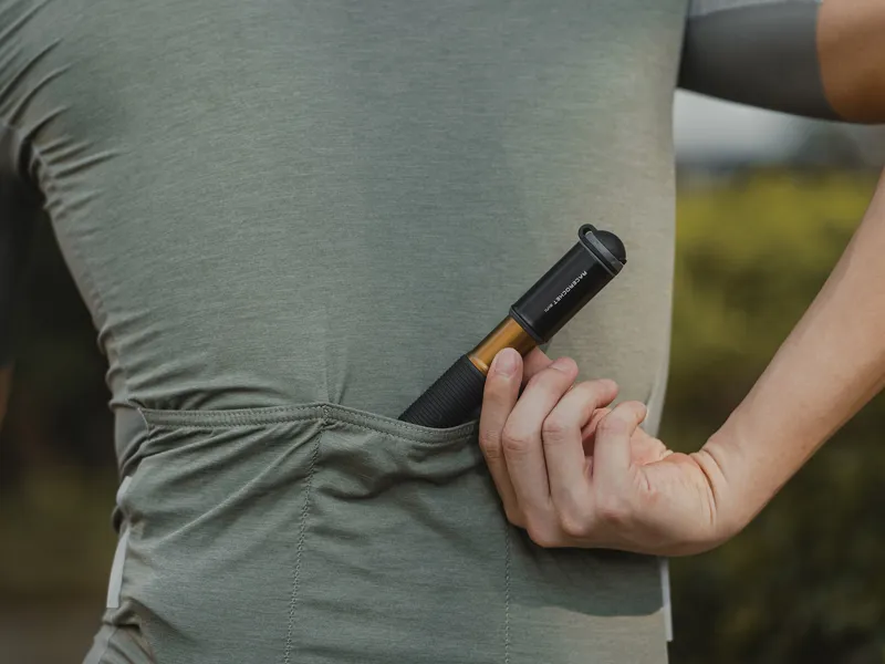 Topeak RaceRocket Mini Road Bike Pump - Gold-2