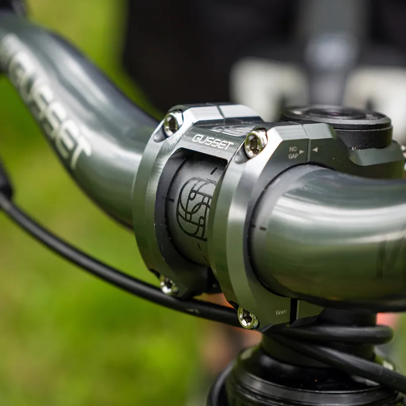 Gusset TS Handlebar Stem - Grey-4