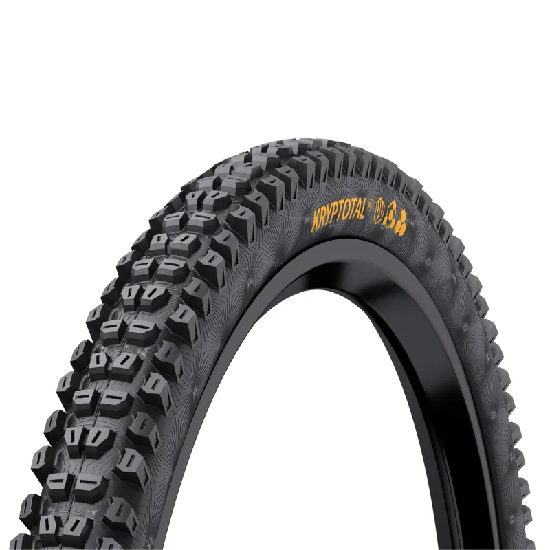 Continental Kryptotal Rear Enduro Casing Mountain Bike Tyres - Black