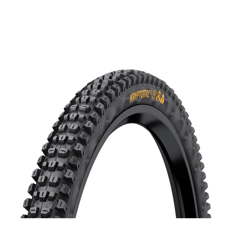 Continental Kryptotal Front Enduro Casing - Super Soft Compound Tyres- Black