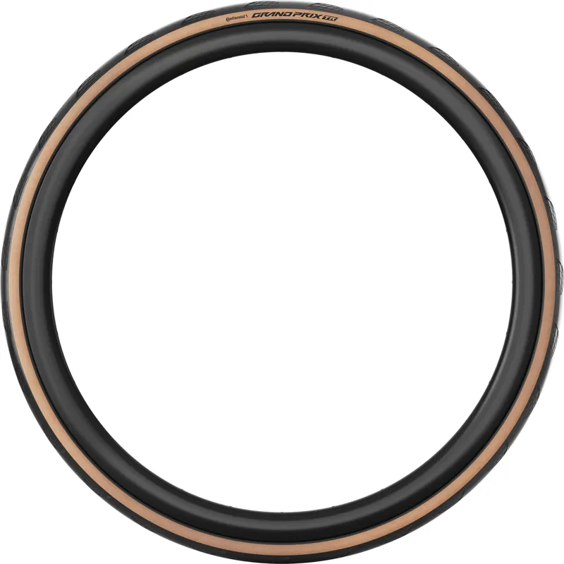 Continental Grand Prix TR Road Bike Tyres - Black/ Transparent-1
