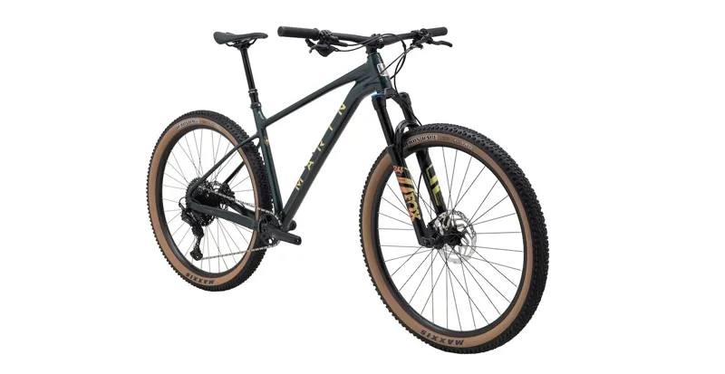 Marin Team Marin 2 Hardtail Mountain Bike - Gloss Metallic Green-1
