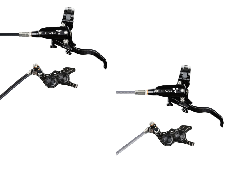 Hope Tech 4 Evo GR4 Disc Brakes - Black/ Black