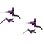 Hope Tech 4 Evo GR4 Disc Brakes - Black/ Purple