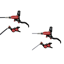 Hope Tech 4 Evo GR4 Disc Brakes - Black/ Red
