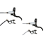 Hope Tech 4 Evo GR4 Disc Brakes - Black/ Silver