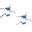 Hope Tech 4 Evo GR4 Disc Brakes - Silver / Blue
