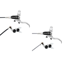 Hope Tech 4 Evo GR4 Disc Brakes - Silver / Black