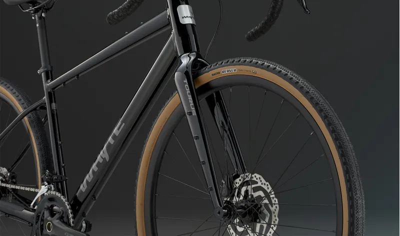 Whyte Bikes Tourus Gravel Bike - Gloss Black/ Silver-1