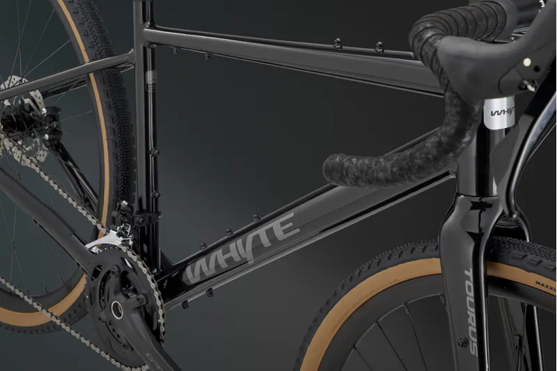 Whyte Bikes Tourus Gravel Bike - Gloss Black/ Silver-2