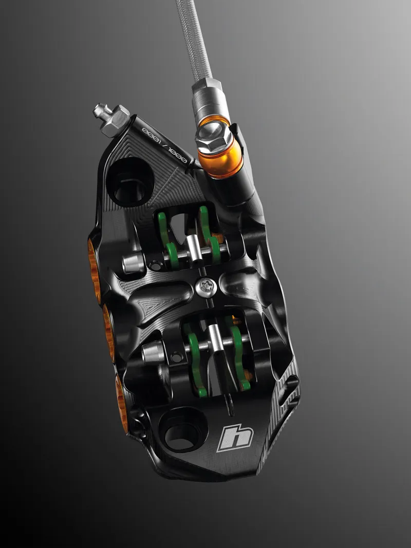 Hope Evo V6Ti Mono Edition Limited Disc Brake Sets - Black/ Gold-2
