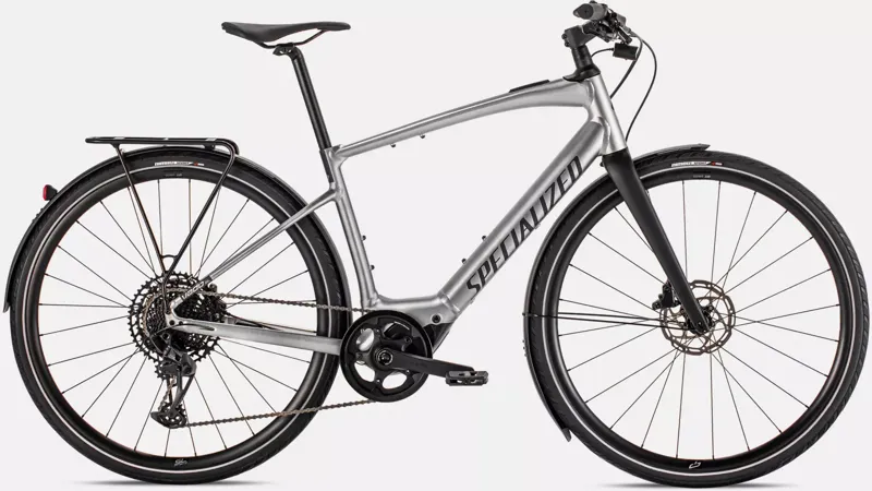 Specialized Vado SL 5.0 EQ - Brushed Aluminium/ Black Reflective