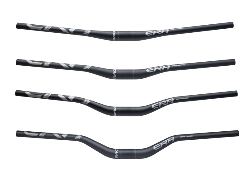 Race Face ERA 35mm Clamp Carbon Riser Handlebars - Grey
