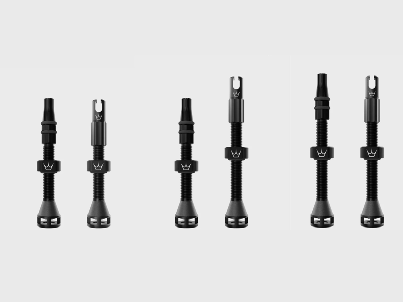 Peaty's Holeshot Fast Flow Tubeless Valves - Black