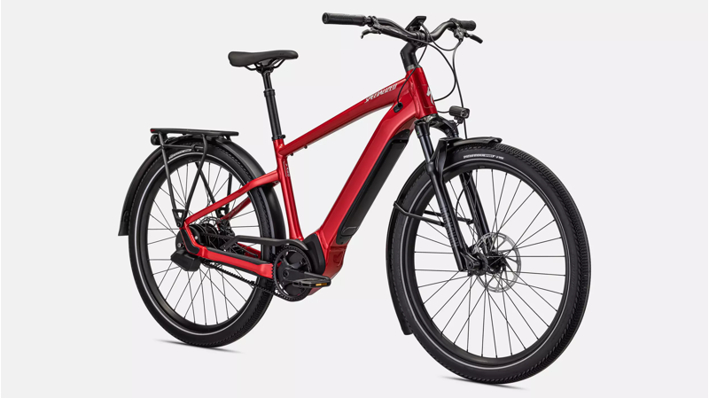 Specialized Vado 5.0 IGH Hybrid E.Bike - Red Tint-1