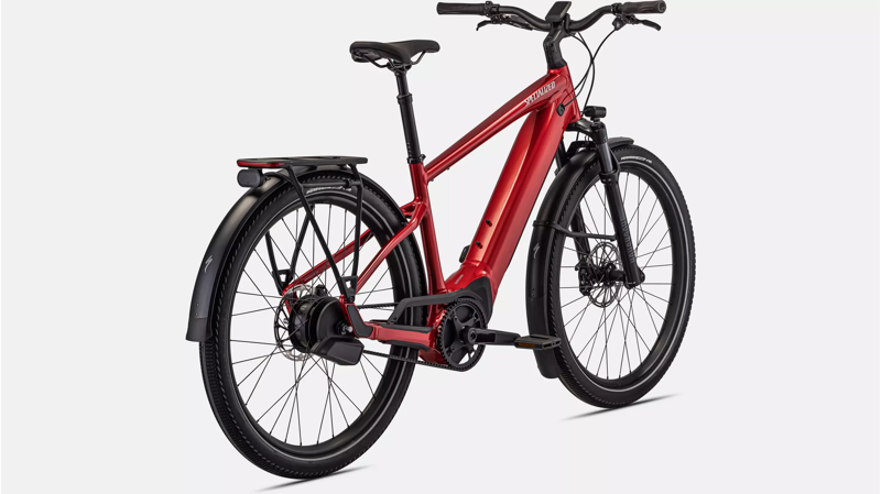 Specialized Vado 5.0 IGH Hybrid E.Bike - Red Tint-2