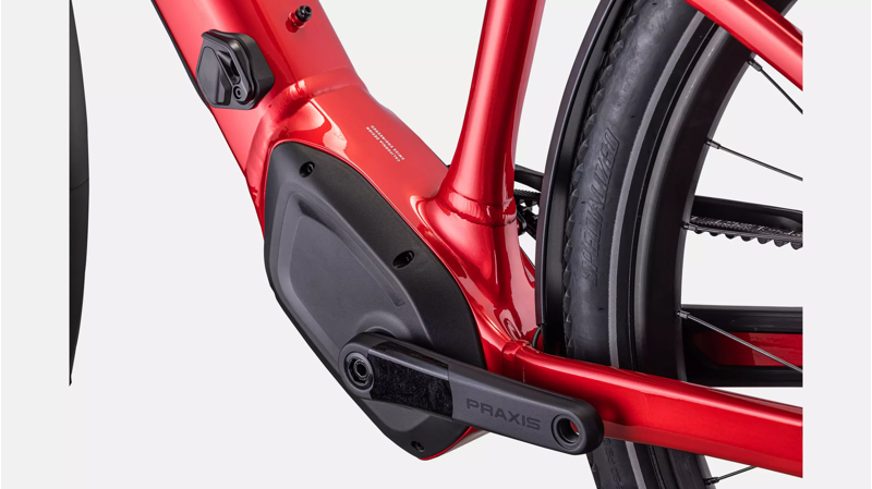 Specialized Vado 5.0 IGH Hybrid E.Bike - Red Tint-7