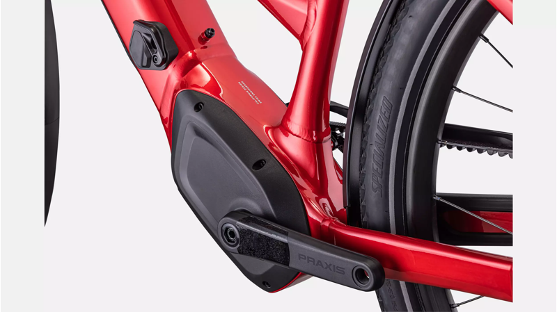 Specialized  Vado 5.0 IGH Step-Thru Hybrid E.Bike - Red Tint-7