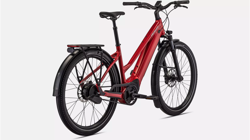 Specialized  Vado 5.0 IGH Step-Thru Hybrid E.Bike - Red Tint-2
