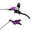 Hope Tech 4 E4 - Left hand - No Rotor - Black/Purple