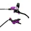 Hope Tech 4 V4 Disc Brakes - Black/ Purple