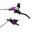 Hope Tech 4 X2 Disc Brake - No Rotor - Black/ Purple