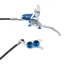 Hope Tech 4 E4 Disc Brakes - Silver/ Blue