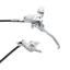 Hope Tech 4 X2 Disc Brake - No Rotor - Silver/ Silver