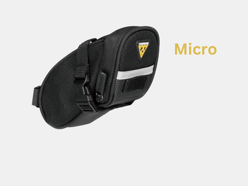 Topeak Aero Wedge Strap Fitting Saddle Bag - Black-1