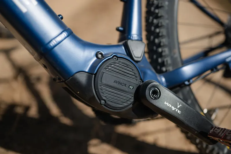 Whyte Secta-E V1 Avinox Hardtail EMTB - Matte Sapphire Blue-2