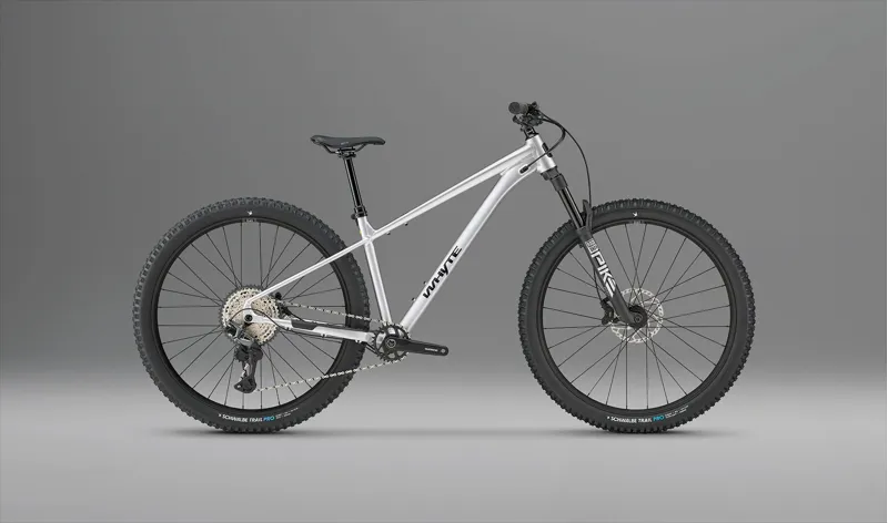 Whyte Secta RSX V1 Hardtail Mountain Bike - Gloss Raw silver-1