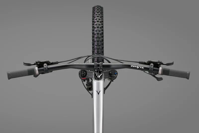 Whyte Secta RSX V1 Hardtail Mountain Bike - Gloss Raw silver-6
