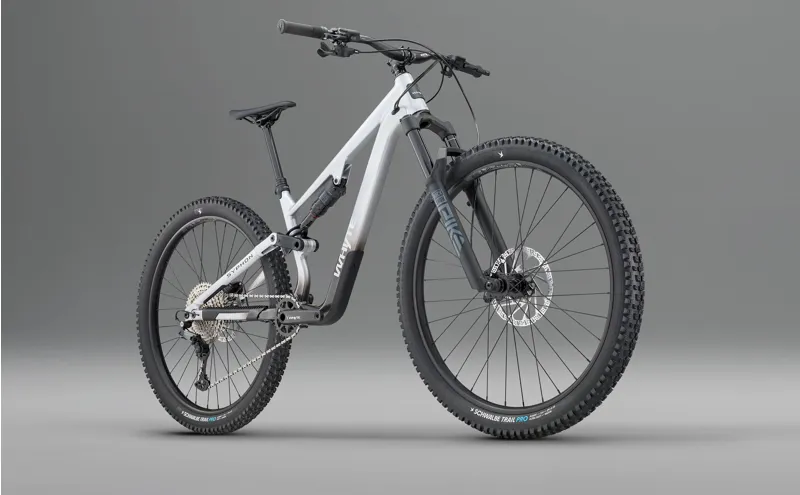 Whyte Syphon S V1 Full Suspension MTB - Gloss Raw silver-1