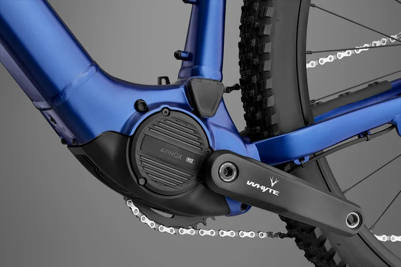Whyte Secta-E V1 Avinox Hardtail EMTB - Matte Sapphire Blue-6