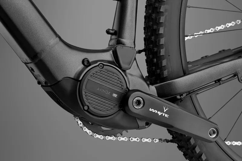Whyte Secta-E SUV V1 Avinox Hardtail E.MTB - Matte Dark Silver-3