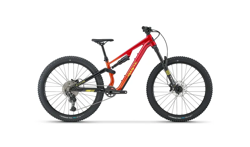 Whyte Sythe 27 V1 Junior Full Suspension Mountain Bike - Gloss Embers