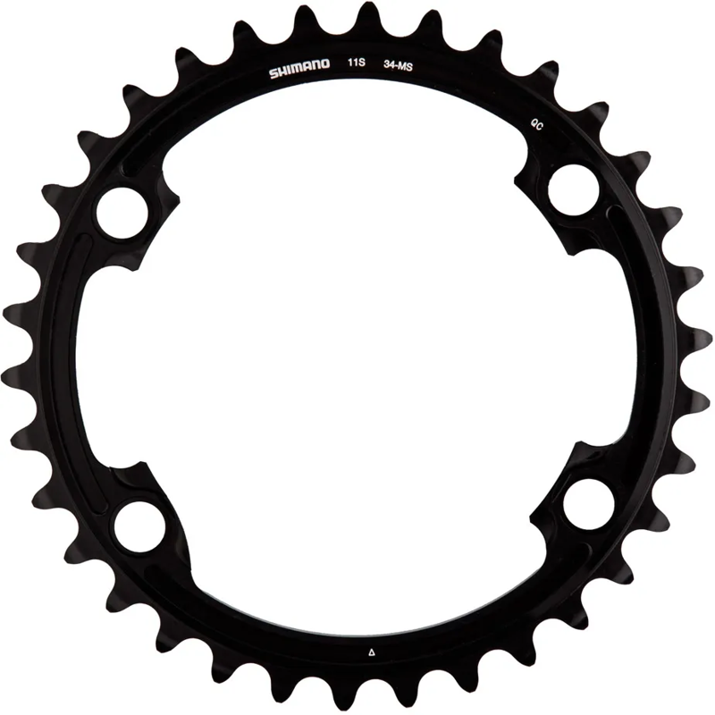 Shimano Dura-Ace FC-R9100 11 Speed Chainring - Black-3