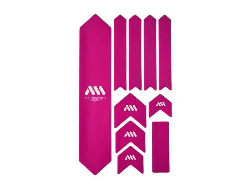 All Mountain Style Frame Guard Kit Extra - Magenta-1