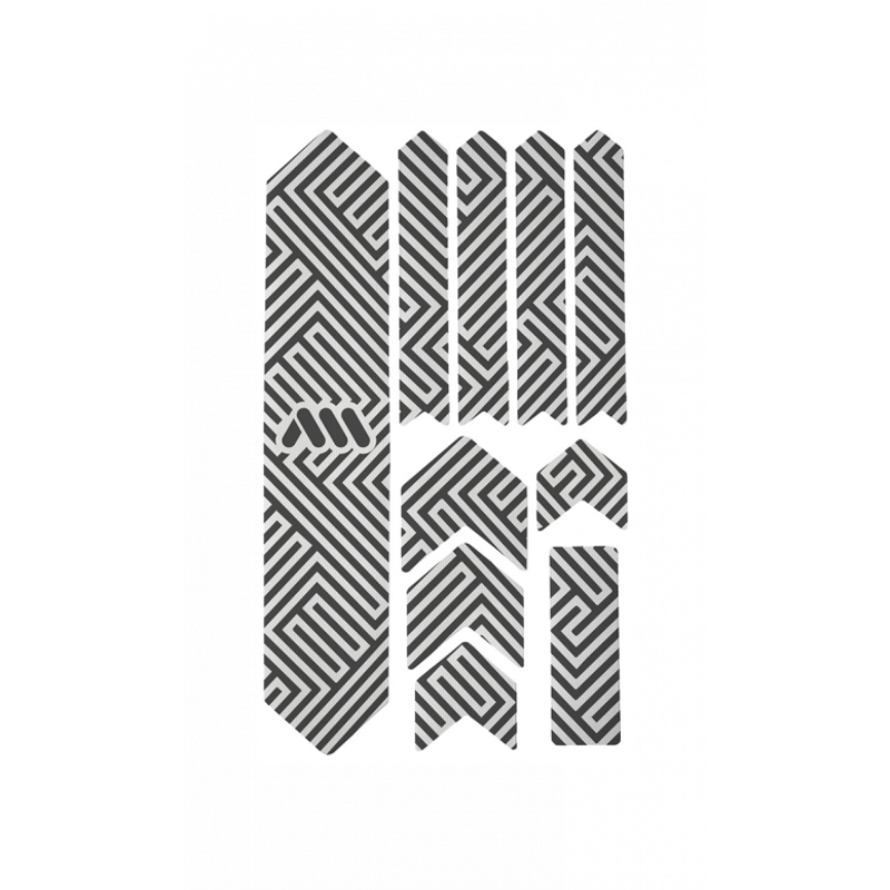 All Mountain Style Frame Guard Kit - Extra - Maze Grey