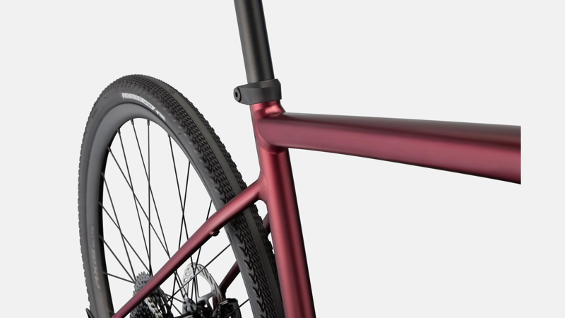 Specialized Diverge Comp E5 - Satin Maroon/Light Silver/Chrome/Clean-1