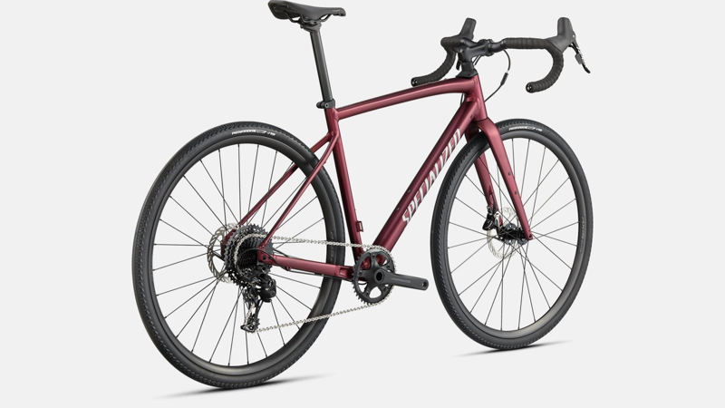 Specialized Diverge Comp E5 - Satin Maroon/Light Silver/Chrome/Clean-5